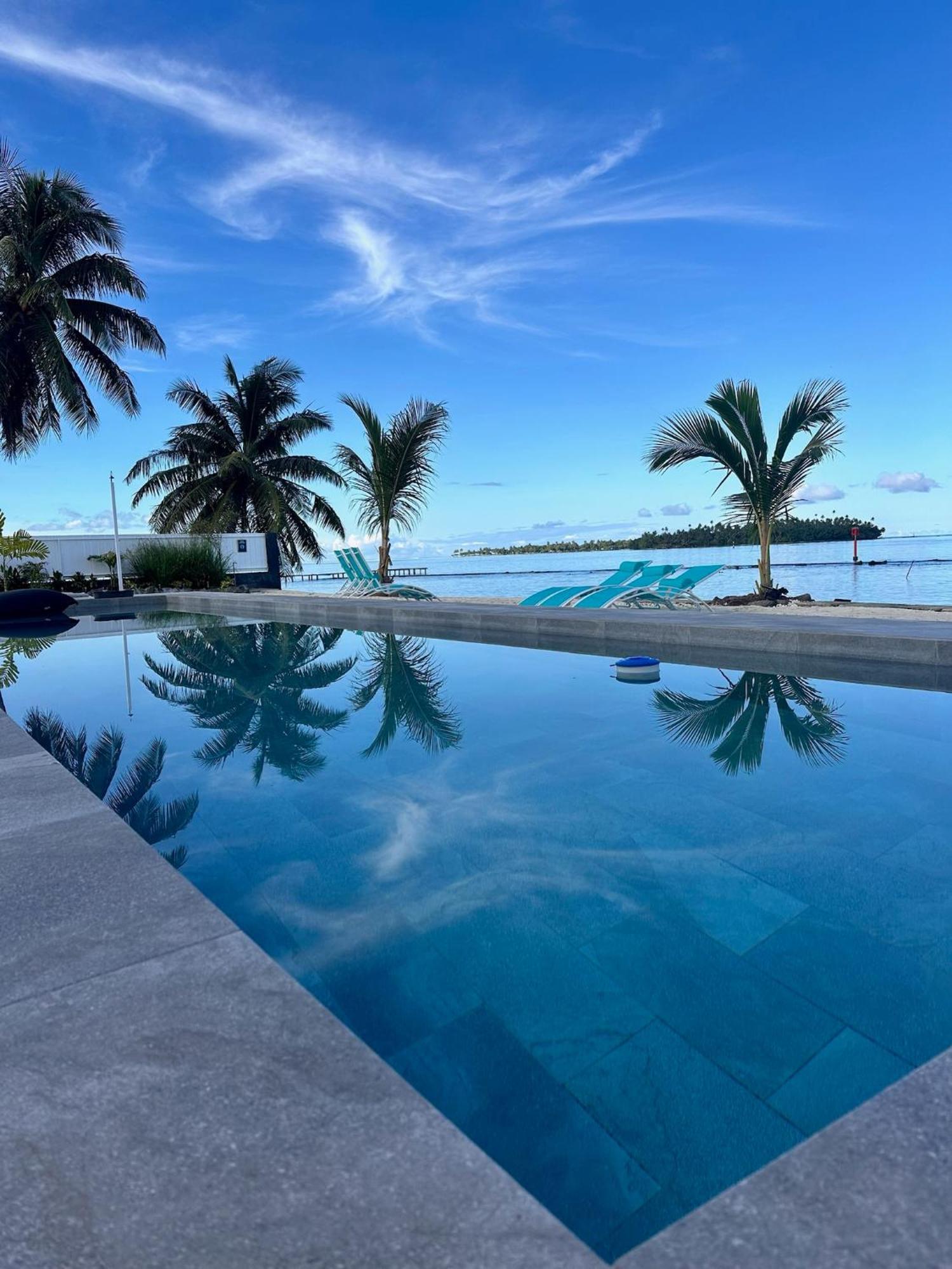 Pension Irivai Appartement Puatou 1 Chambre Bord De Mer 우투로아 외부 사진
