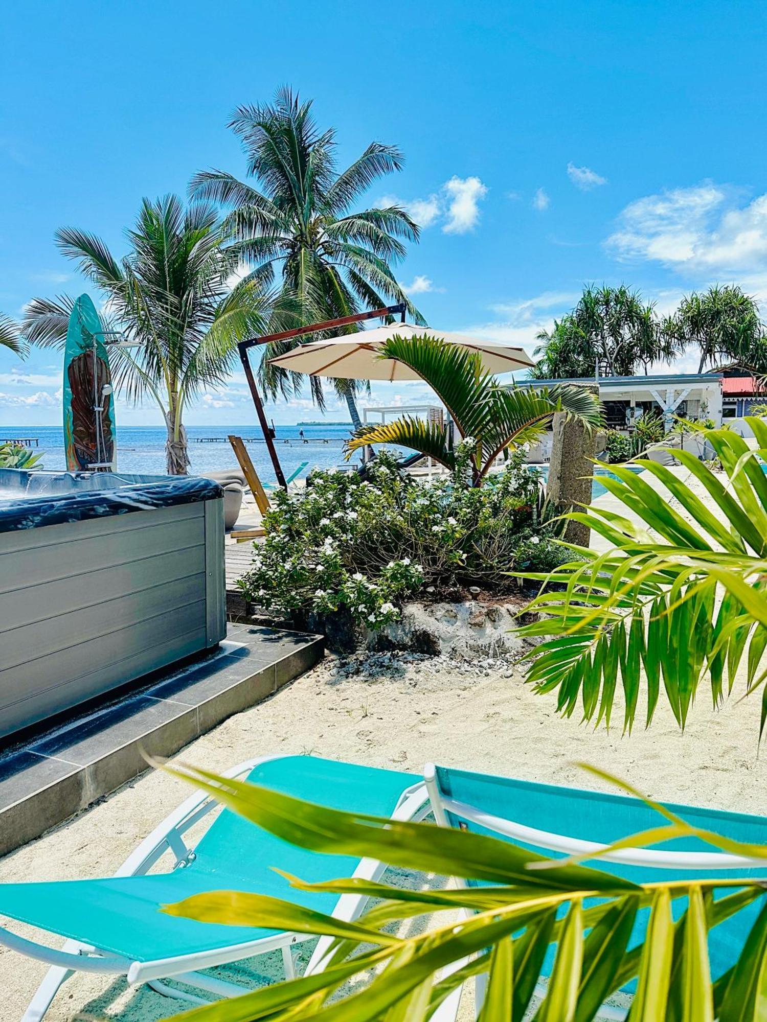 Pension Irivai Appartement Puatou 1 Chambre Bord De Mer 우투로아 외부 사진